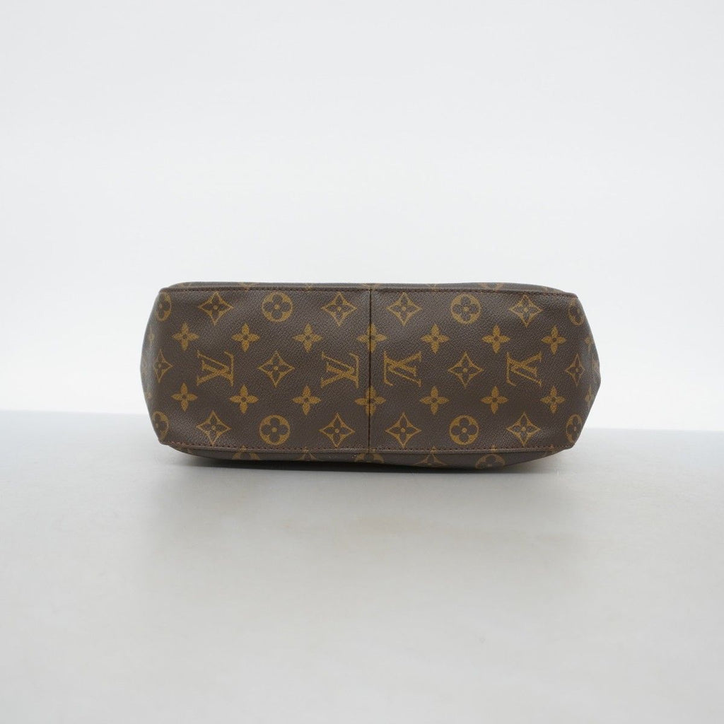 Louis Vuitton Shoulder Bag Monogram Looping GM Brown — view 3