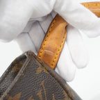 Louis Vuitton Shoulder Bag Monogram Looping GM Brown — view 7