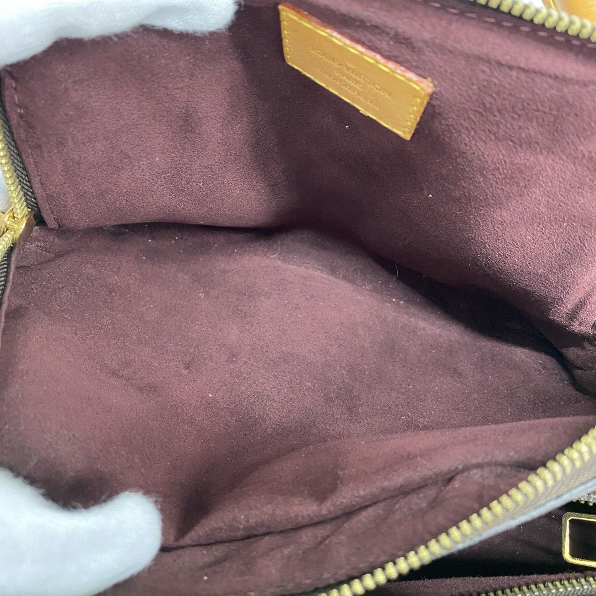 Louis Vuitton Handbag Monogram Marais BB Brown — view 9