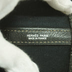 Hermes Tote Garden Party PM Toile Officier Black Silver — view 5