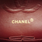 Chanel Shoulder Bag Quilted Lambskin Black Gold — view 5