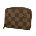 Louis Vuitton Coin Case Damier Zippy Purse Ebene