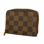 Louis Vuitton Coin Case Damier Zippy Purse Ebene