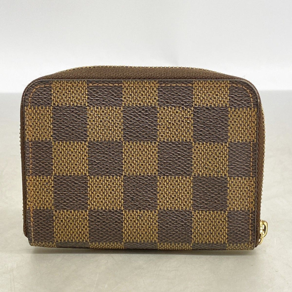Louis Vuitton Coin Case Damier Zippy Purse Ebene — view 8