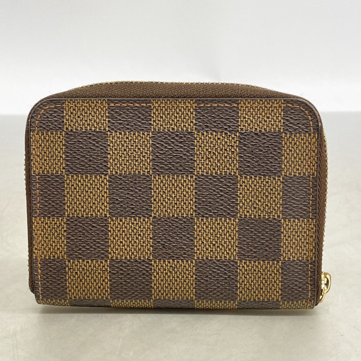 Louis Vuitton Coin Case Damier Zippy Purse Ebene — view 8