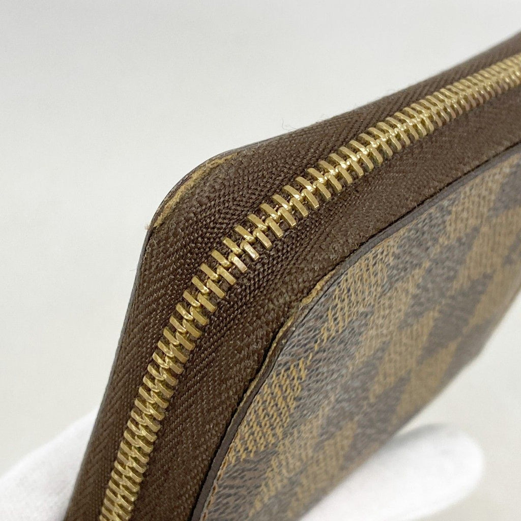 Louis Vuitton Coin Case Damier Zippy Purse Ebene — view 5