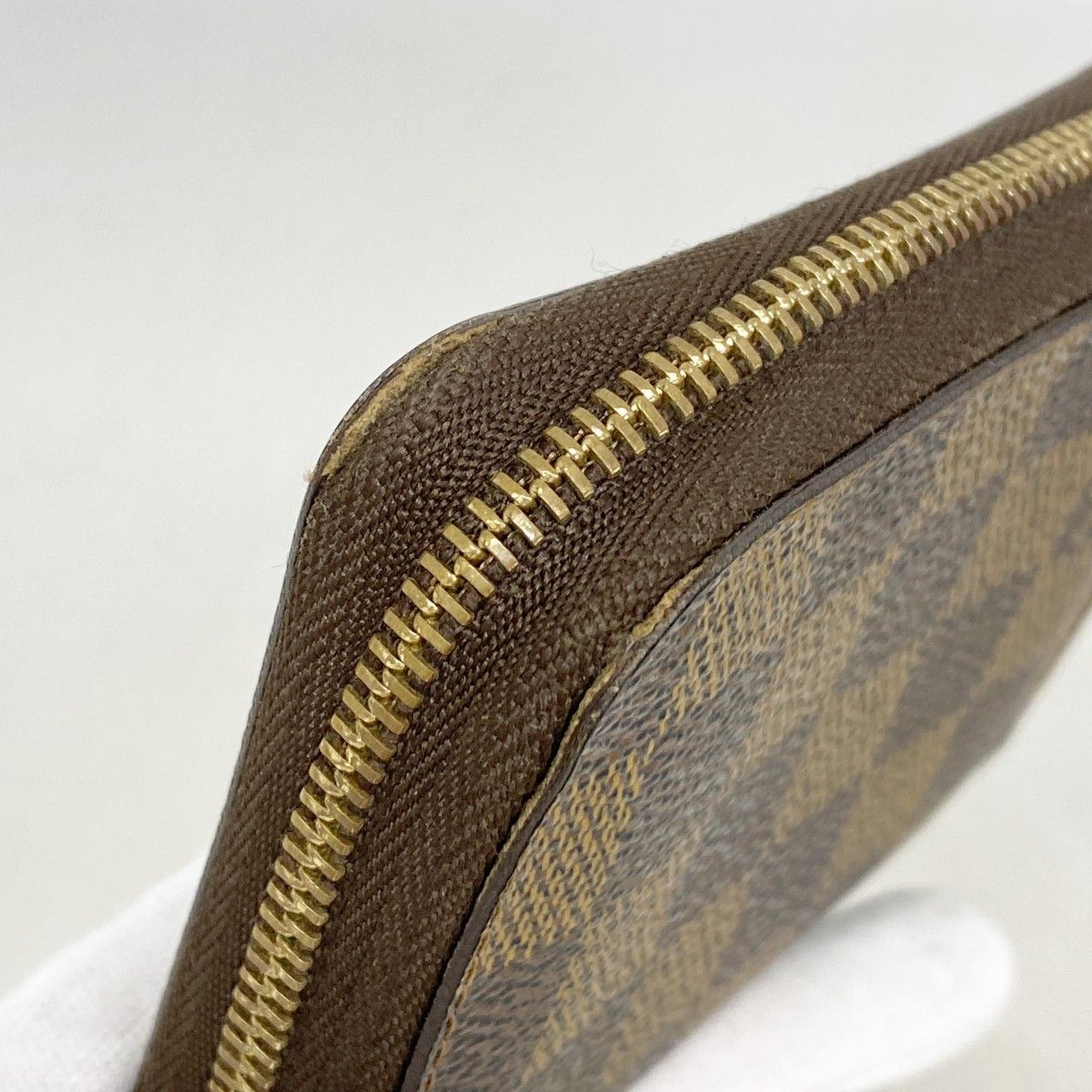 Louis Vuitton Coin Case Damier Zippy Purse Ebene — view 5