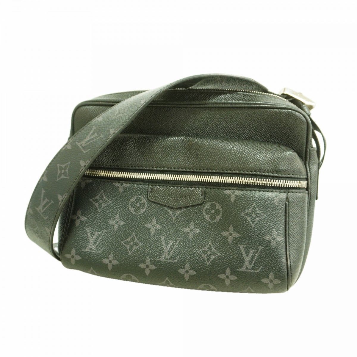 Louis Vuitton Shoulder Bag Taigarama Outdoor Messenger PM Black
