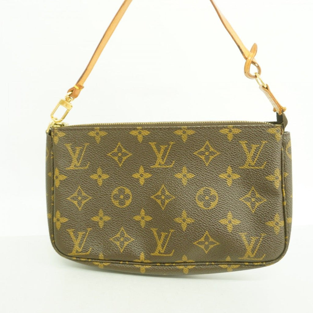 Louis Vuitton Pouch Monogram Pochette Brown 2-Way — view 9