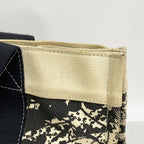 Hermes Tote Bora PM Cheval Supris Canvas Black White Silver — view 7