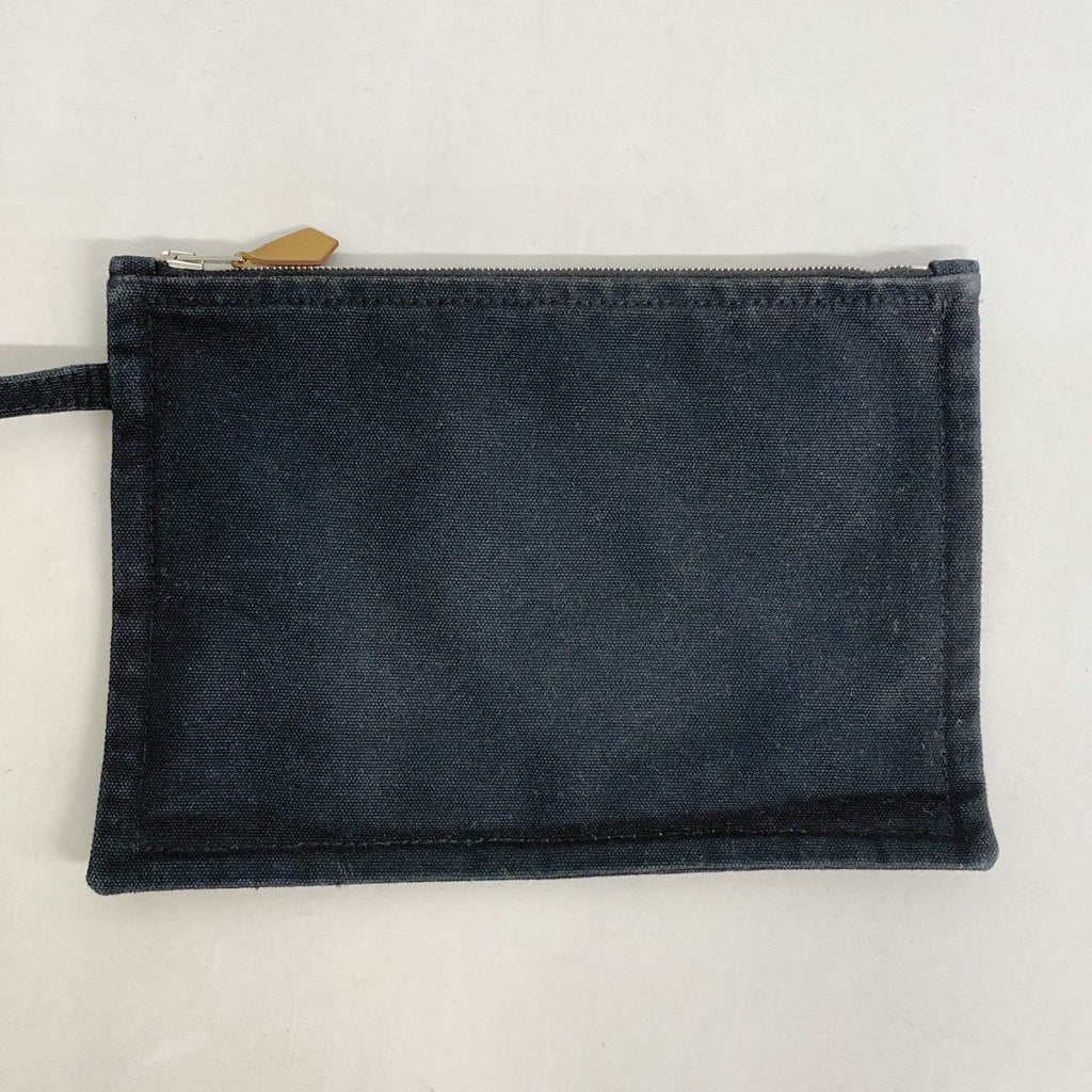 Hermes Tote Bora PM Cheval Supris Canvas Black White Silver — view 9