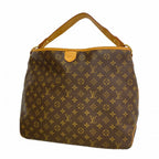 Louis Vuitton Shoulder Bag Monogram Delightful MM Brown