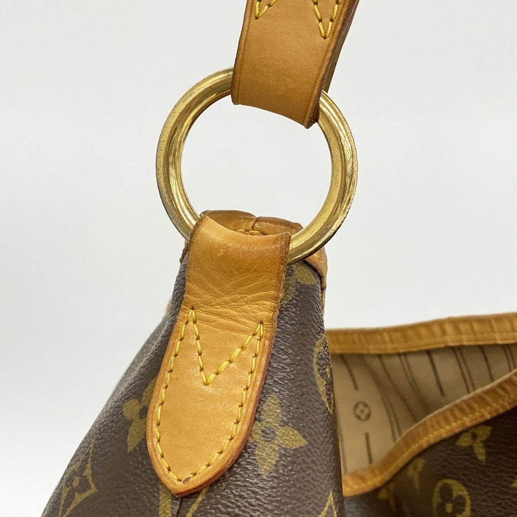 Louis Vuitton Shoulder Bag Monogram Delightful MM Brown — view 8