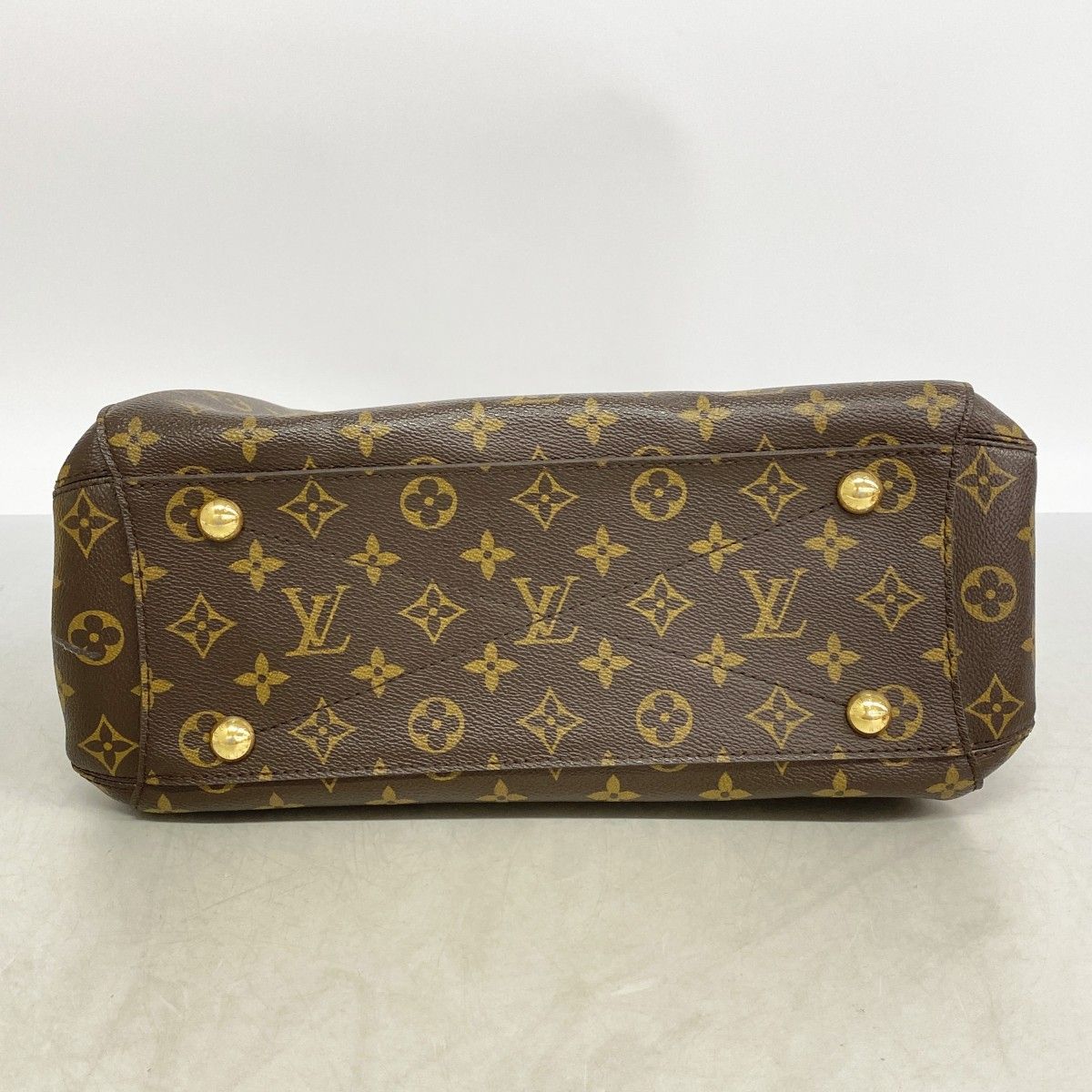 Louis Vuitton Handbag Monogram Montaigne MM Brown 2-Way — view 3