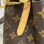 Louis Vuitton Handbag Monogram Montaigne MM Brown 2-Way — view 9