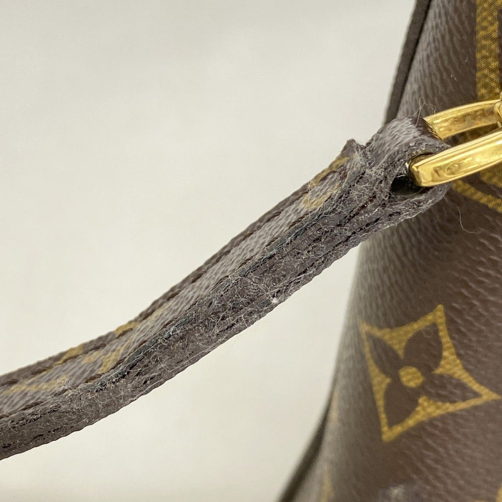 Louis Vuitton Handbag Monogram Montaigne MM Brown 2-Way — view 8