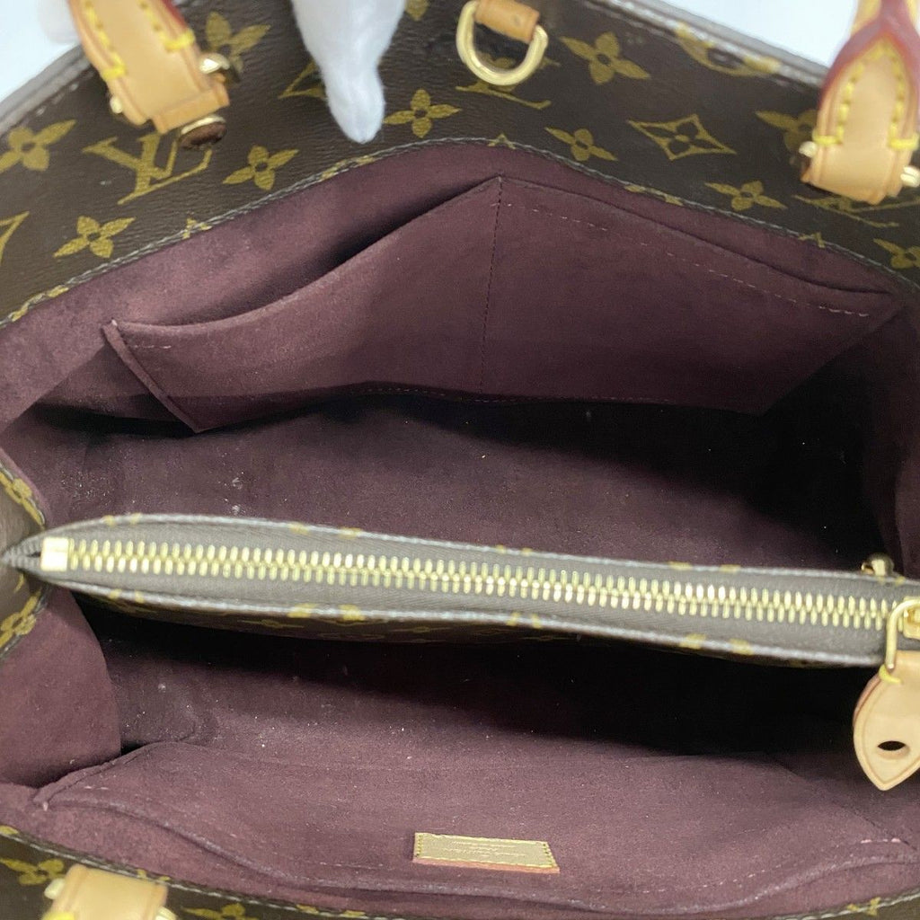 Louis Vuitton Handbag Monogram Montaigne MM Brown 2-Way — view 4