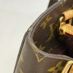 Louis Vuitton Handbag Monogram Montaigne MM Brown 2-Way — view 7