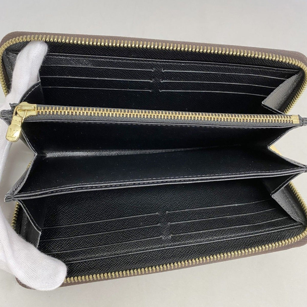 Louis Vuitton Wallet Monogram Giant Reverse Zippy Brown — view 3