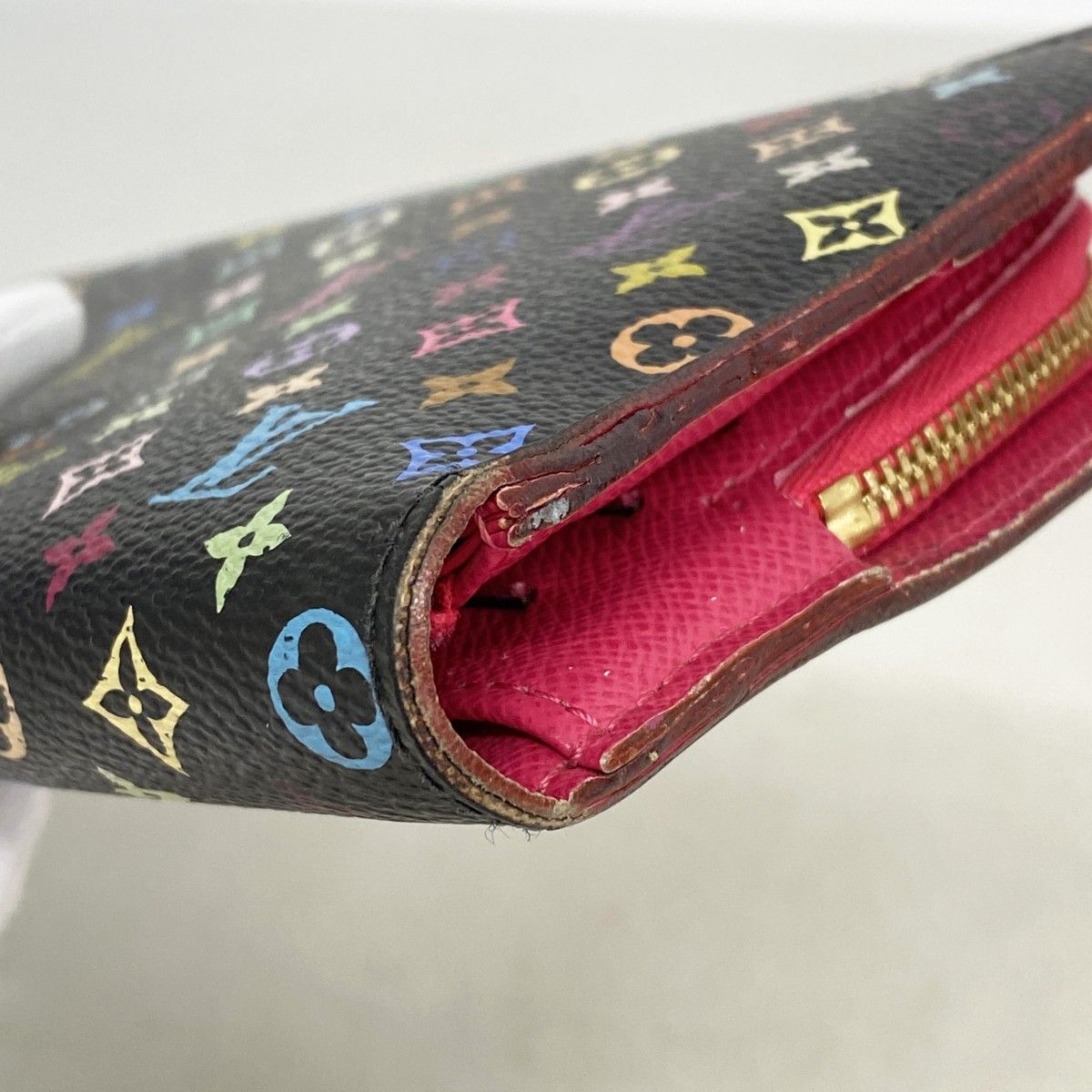 Louis Vuitton Wallet Monogram Multicolor Portefeuille Insolite Grenade — view 5