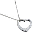 Tiffany & Co Open Heart Elsa Peretti 925 Sterling Silver Necklace