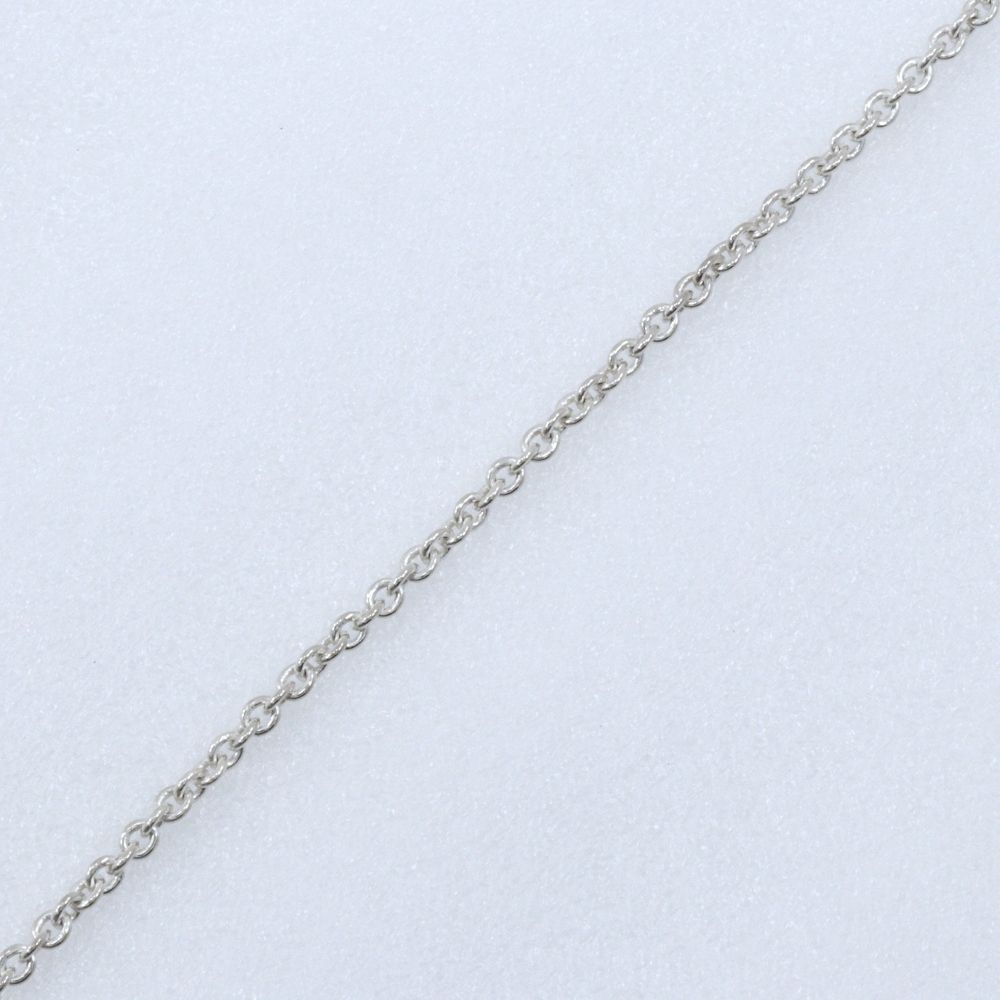 Tiffany & Co Open Heart Elsa Peretti 925 Sterling Silver Necklace — view 4