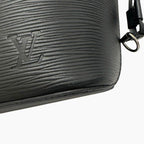Louis Vuitton Epi Leather Neverfull MM Tote Noir Black — view 4