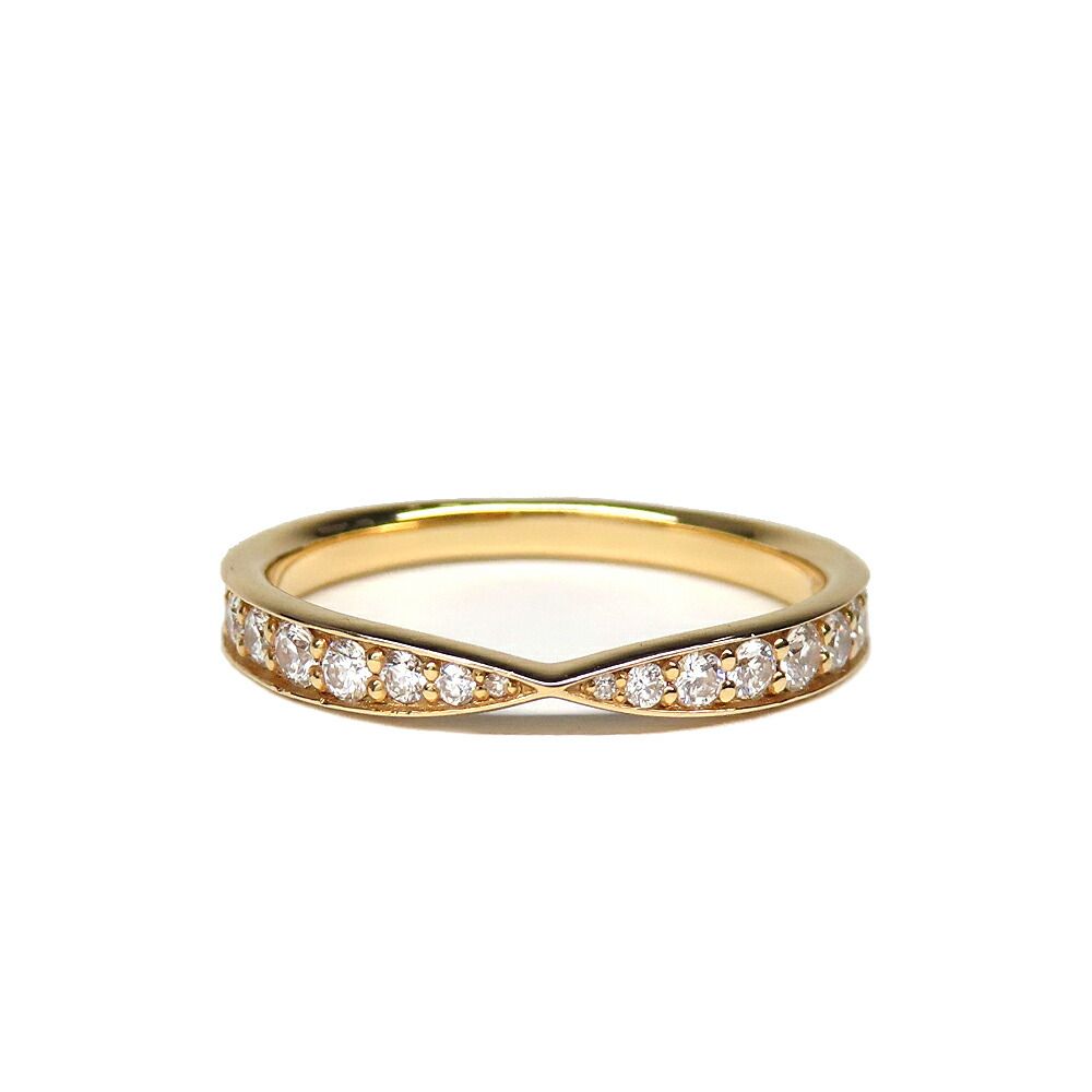 Tiffany & Co Harmony Band Ring Diamond Rose Gold