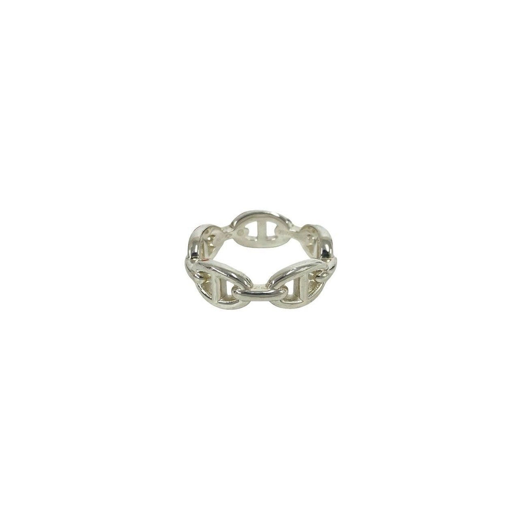 Hermes Chaine D'ancre Ring 925 Sterling Silver — view 6