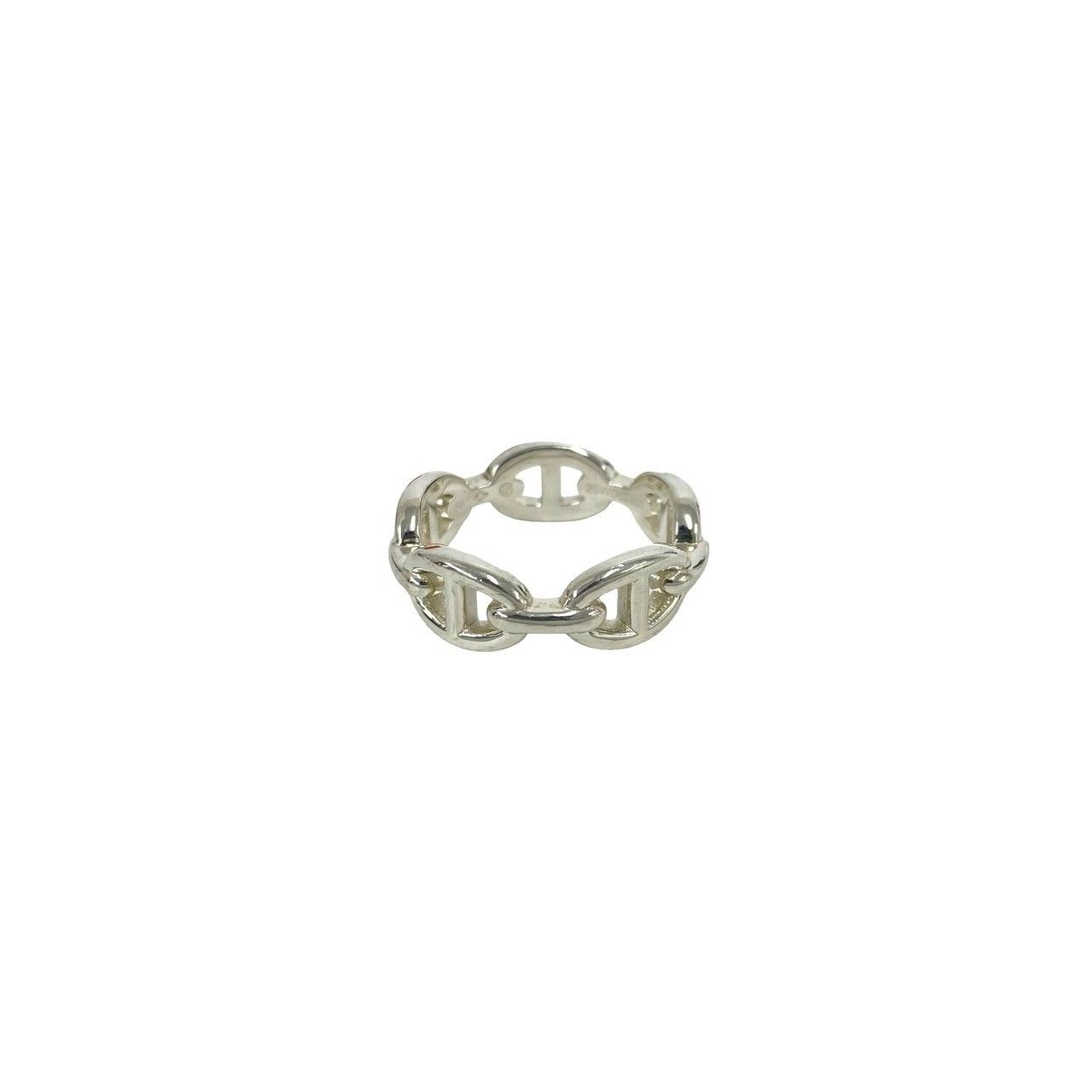Hermes Chaine D'ancre Ring 925 Sterling Silver — view 6