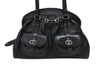Dior Handbag Leather Black Silver — view 2