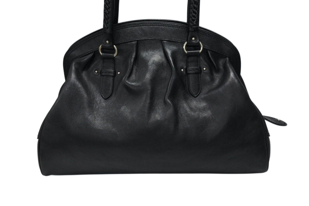 Dior Handbag Leather Black Silver — view 3