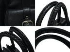 Dior Handbag Leather Black Silver — view 7