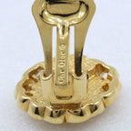 Dior CD Logo Gold Plated Earrings — view 8