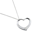 Tiffany & Co Open Heart Elsa Peretti 925 Sterling Silver Necklace