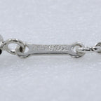 Tiffany & Co Open Heart Elsa Peretti 925 Sterling Silver Necklace — view 7
