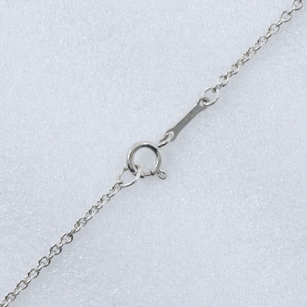 Tiffany & Co Open Heart Elsa Peretti 925 Sterling Silver Necklace — view 5