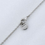 Dior CD Logo Metal Rhinestone Necklace — view 5