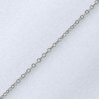Dior CD Logo Metal Rhinestone Necklace — view 4