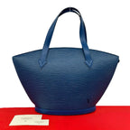 Louis Vuitton Vintage Saint Jacques Epi Leather Tote Toledo Blue