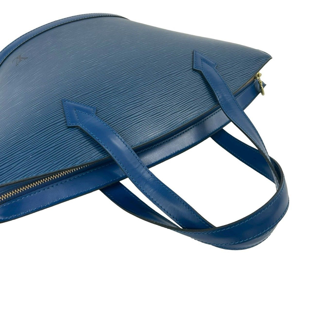 Louis Vuitton Vintage Saint Jacques Epi Leather Tote Toledo Blue — view 4