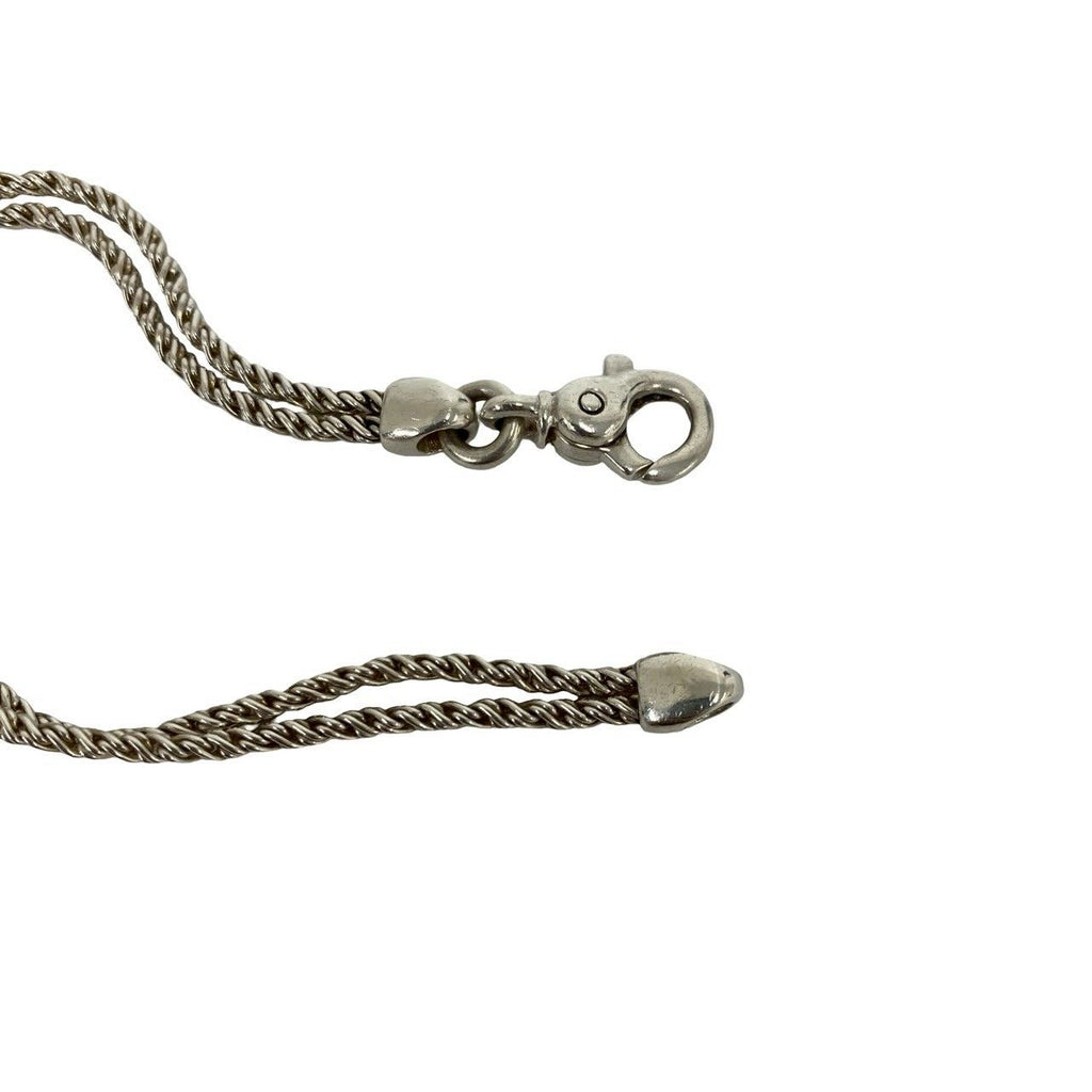 Tiffany & Co Vintage Double Rope Knot Bracelet 925 Sterling Silver — view 4