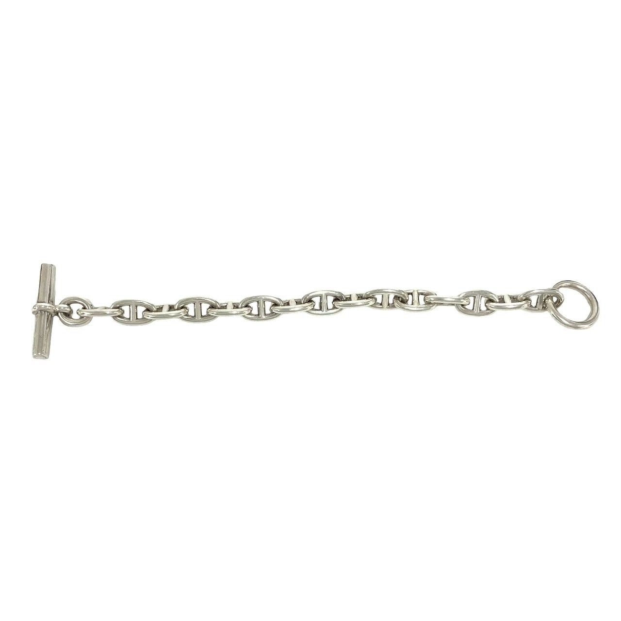 Hermes Chaine D'ancre MM Bracelet 925 Sterling Silver — view 5
