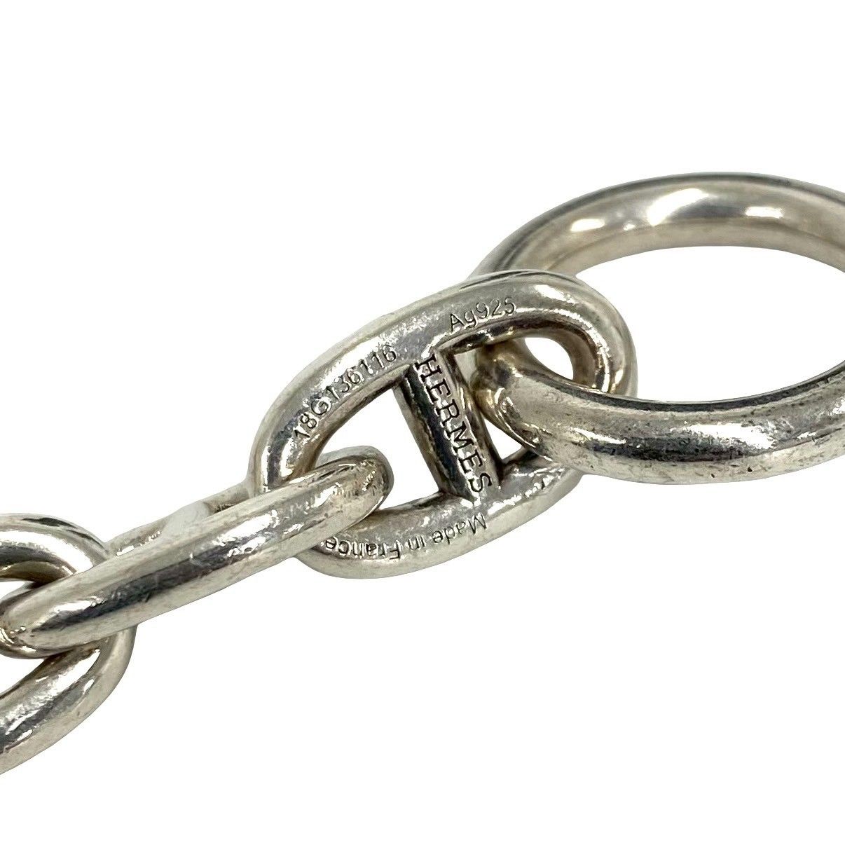 Hermes Chaine D'ancre MM Bracelet 925 Sterling Silver — view 3