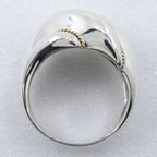 Tiffany & Co Twist Loop Vintage 925 Sterling Silver Gold Ring — view 3