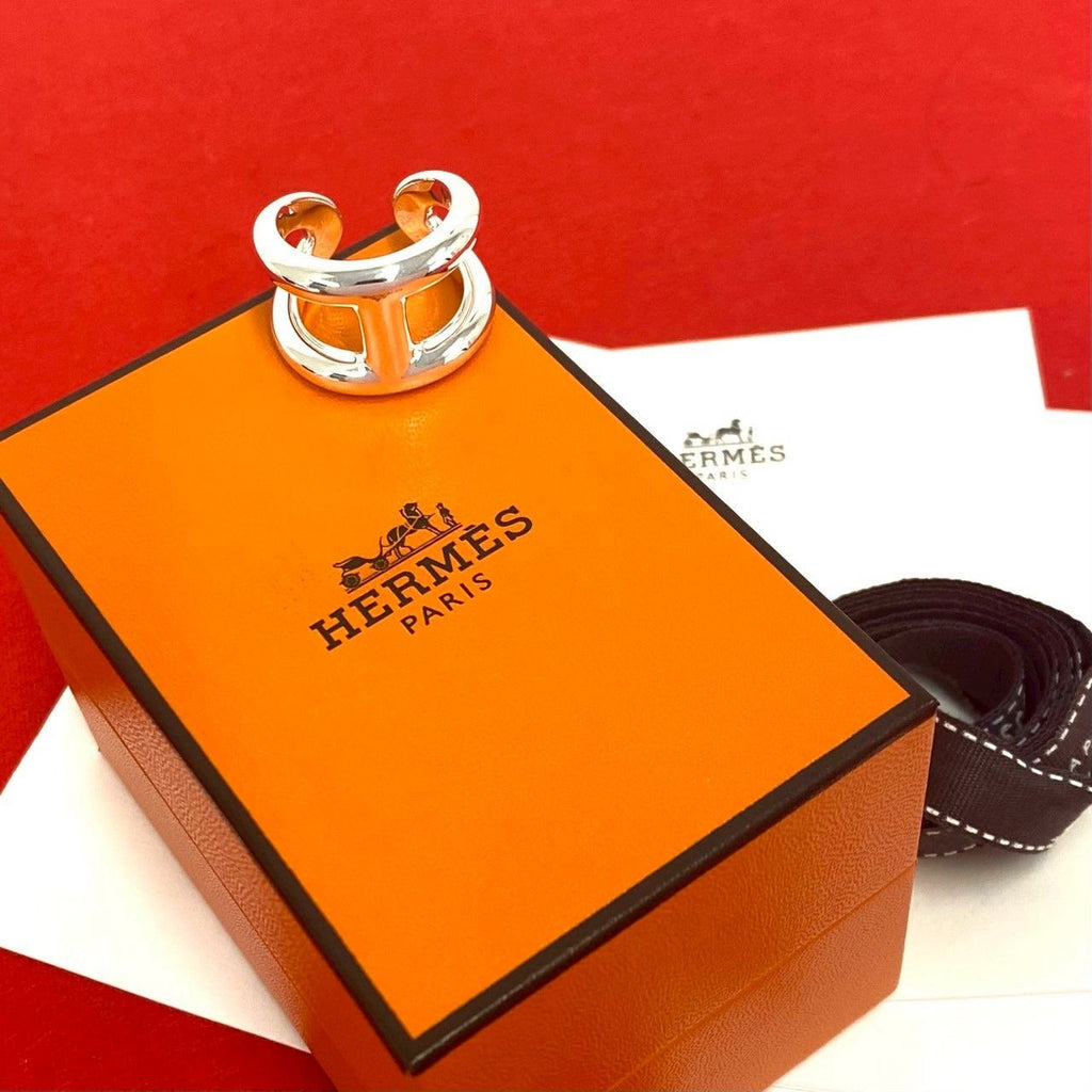 Hermes Osmose GM Ring 925 Sterling Silver