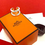Hermes Osmose GM Ring 925 Sterling Silver