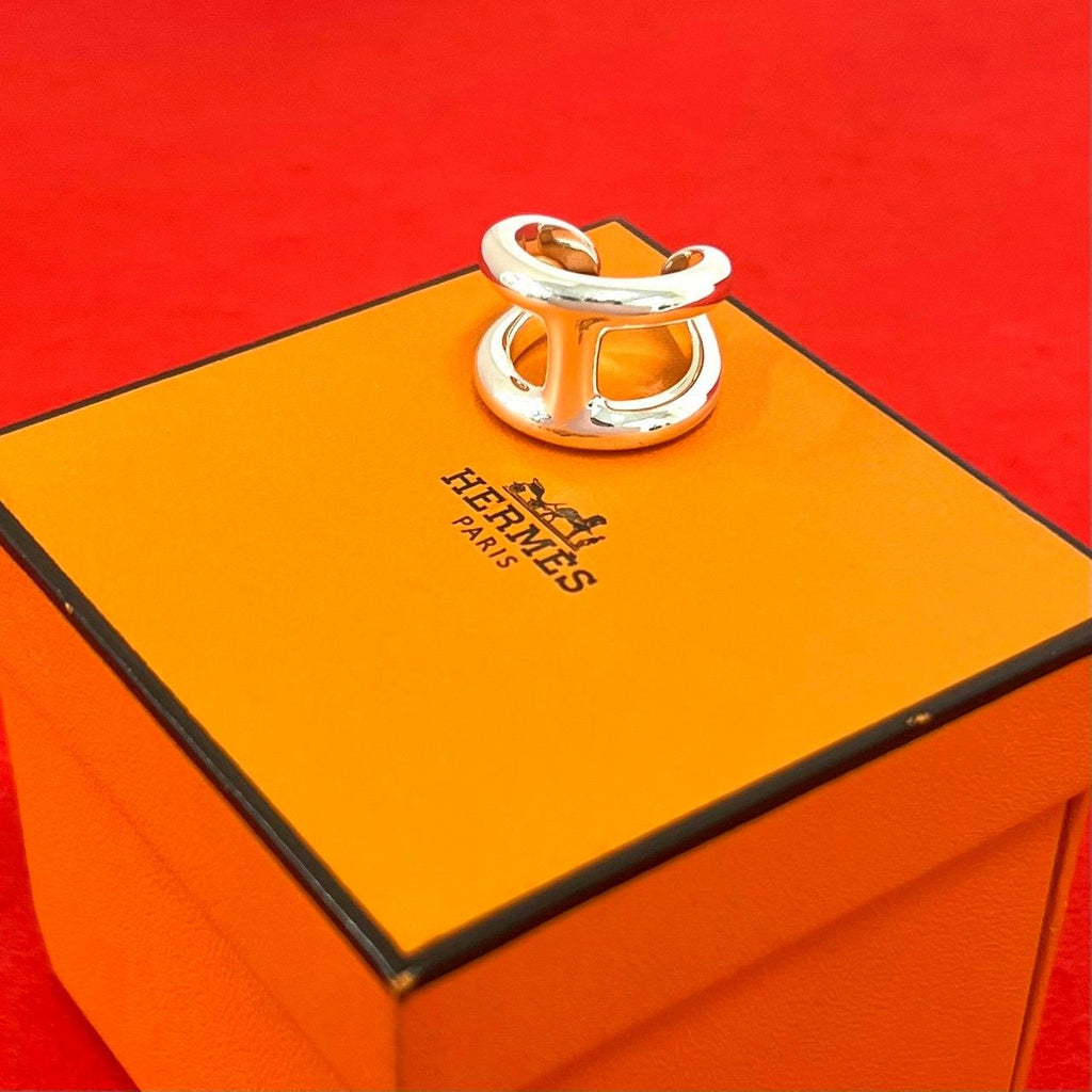 Hermes Osmose GM Ring 925 Sterling Silver