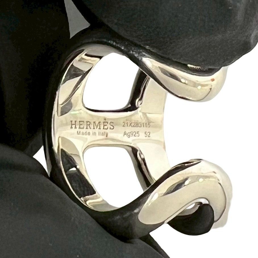 Hermes Osmose GM Ring 925 Sterling Silver — view 3