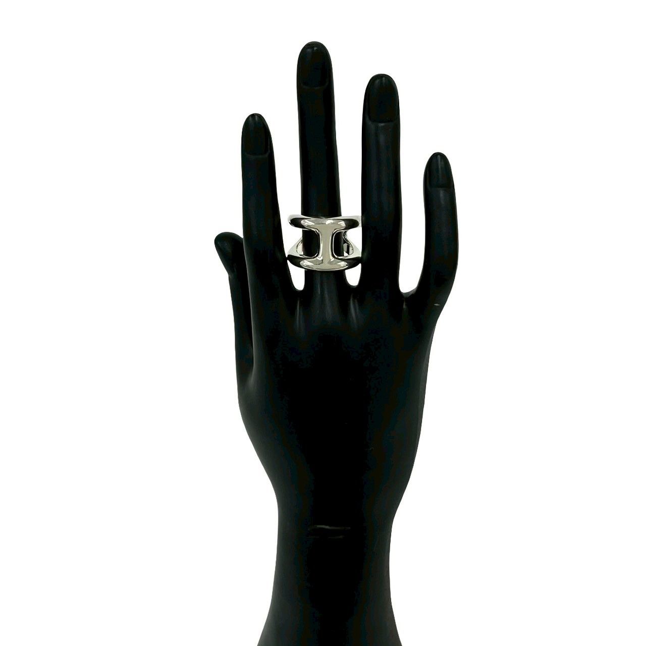 Hermes Osmose GM Ring 925 Sterling Silver — view 2